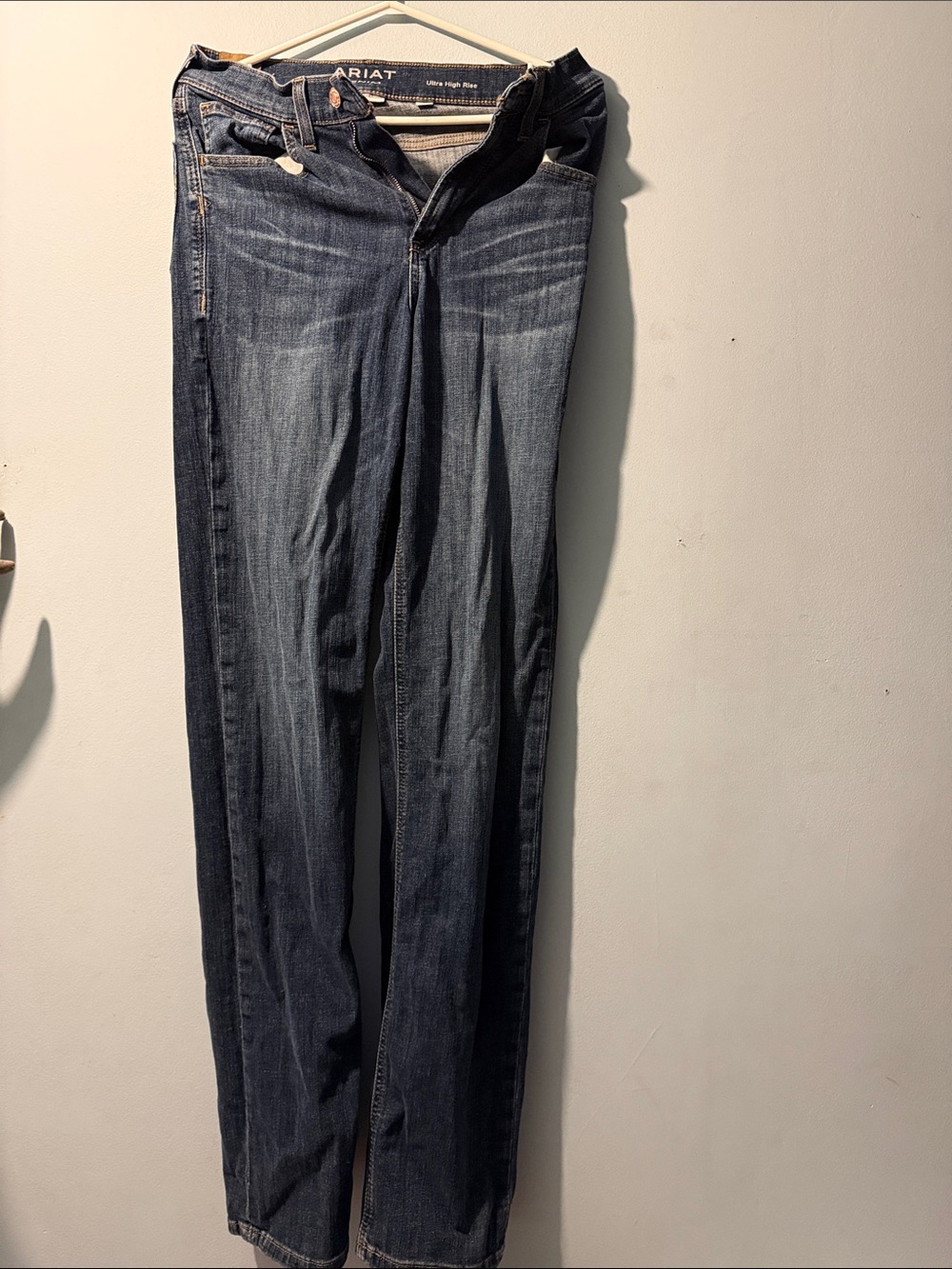 Ariat Women’s Dark Blue Relaxed Straight  Jeans
